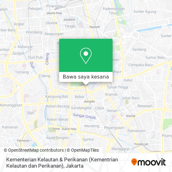Peta Kementerian Kelautan & Perikanan (Kementrian Kelautan dan Perikanan)