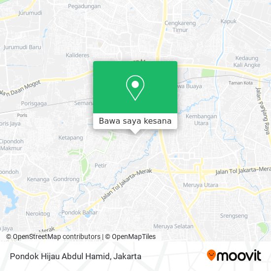 Peta Pondok Hijau Abdul Hamid