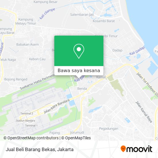 Peta Jual Beli Barang Bekas