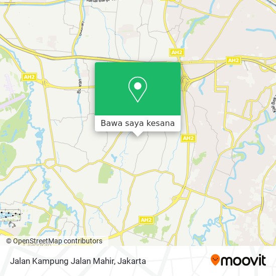 Peta Jalan Kampung Jalan Mahir