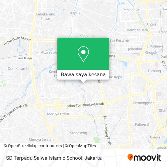 Peta SD Terpadu Salwa Islamic School