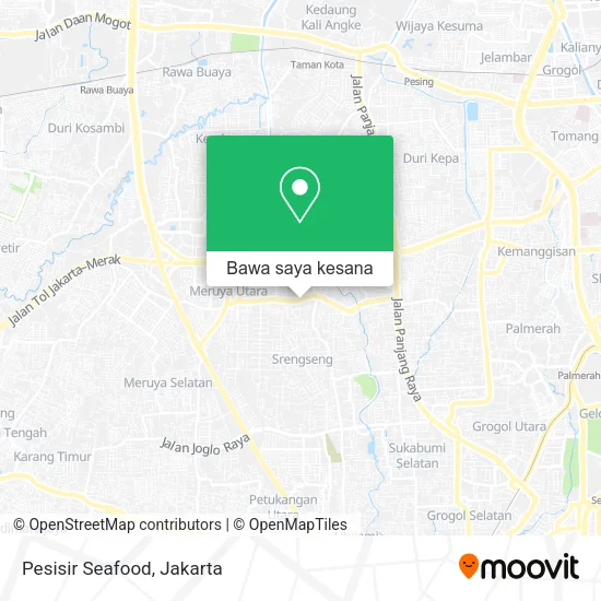 Peta Pesisir Seafood