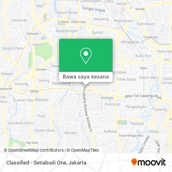 Peta Classified - Setiabudi One