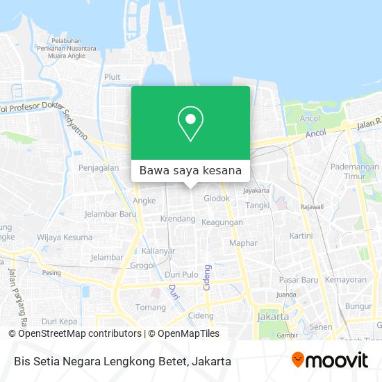 Peta Bis Setia Negara Lengkong Betet