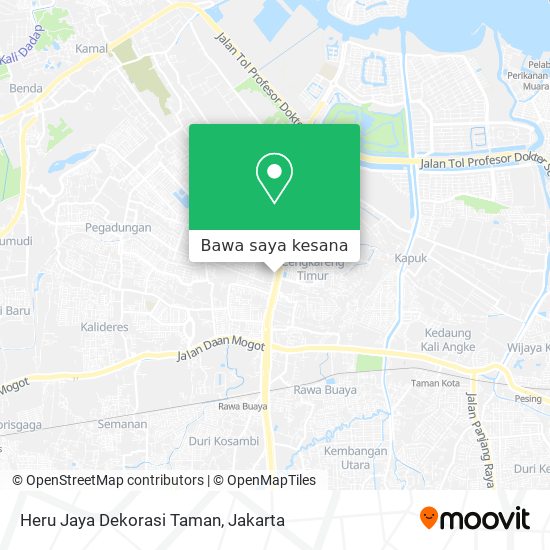 Peta Heru Jaya Dekorasi Taman