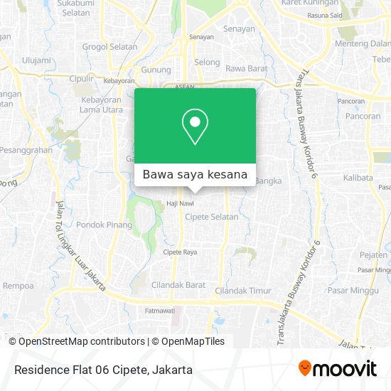 Peta Residence Flat 06 Cipete