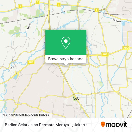 Peta Berlian Selat Jalan Permata Meruya 1