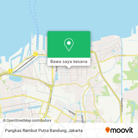 Peta Pangkas Rambut Putra Bandung