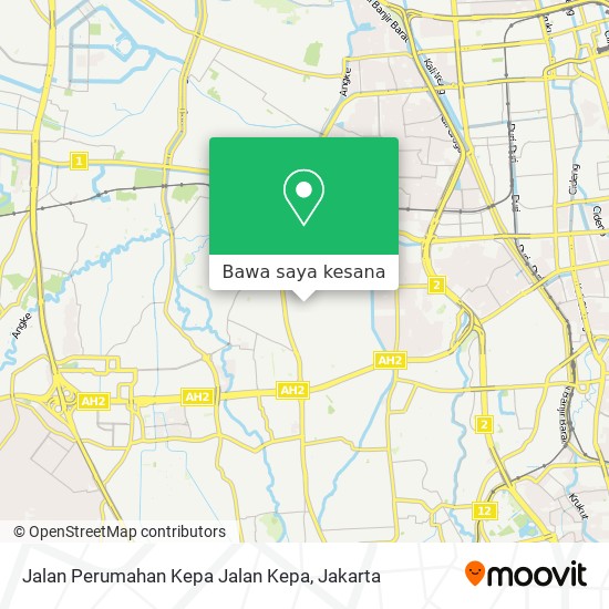 Peta Jalan Perumahan Kepa Jalan Kepa