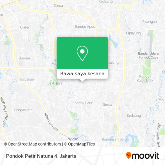 Peta Pondok Petir Natuna 4