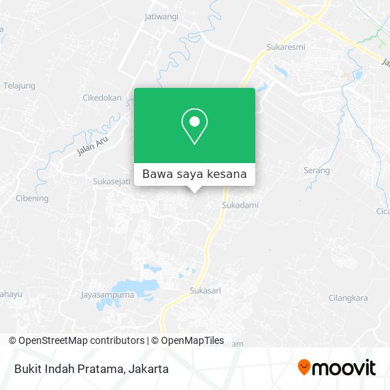 Peta Bukit Indah Pratama