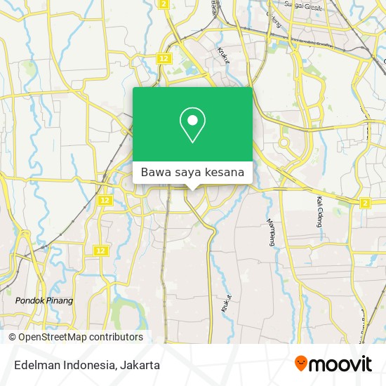 Peta Edelman Indonesia