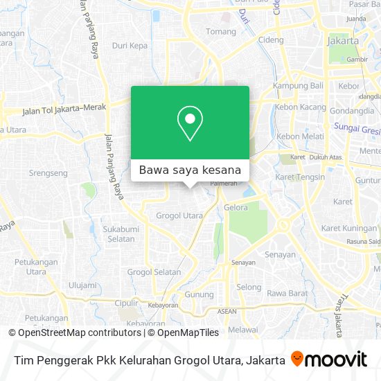 Peta Tim Penggerak Pkk Kelurahan Grogol Utara
