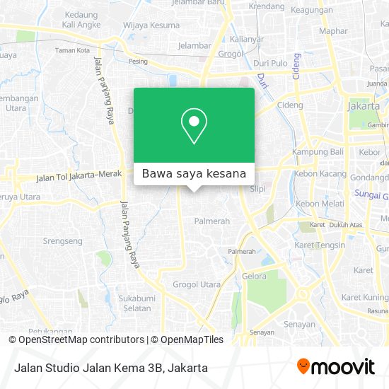 Peta Jalan Studio Jalan Kema 3B