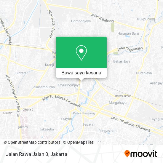 Peta Jalan Rawa Jalan 3