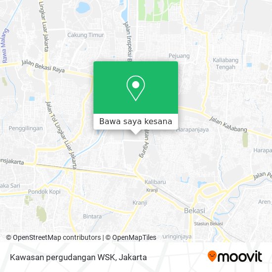 Peta Kawasan pergudangan WSK
