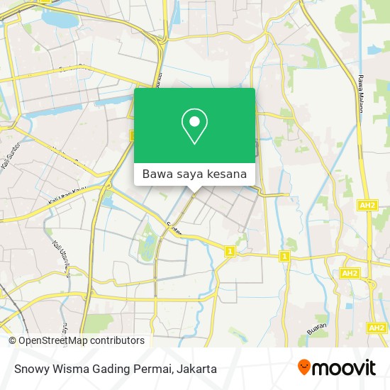 Peta Snowy Wisma Gading Permai