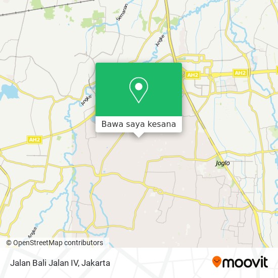 Peta Jalan Bali Jalan IV