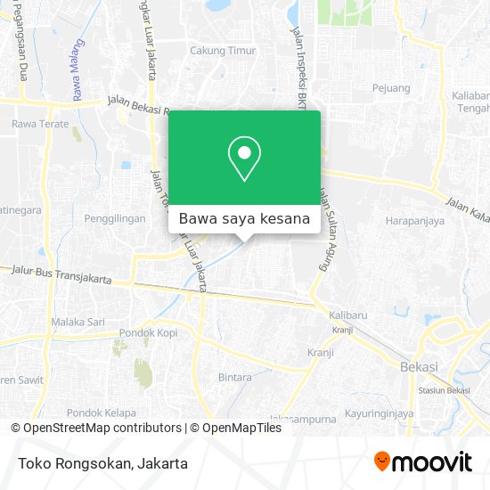 Peta Toko Rongsokan