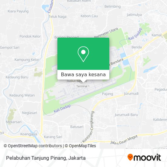 Peta Pelabuhan Tanjung Pinang