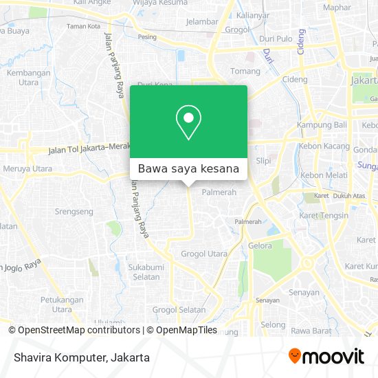 Peta Shavira Komputer