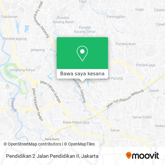 Peta Pendidikan 2 Jalan Pendidikan II