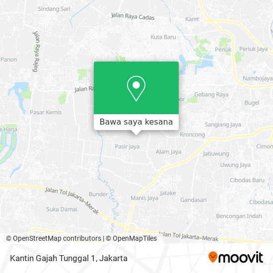 Peta Kantin Gajah Tunggal 1