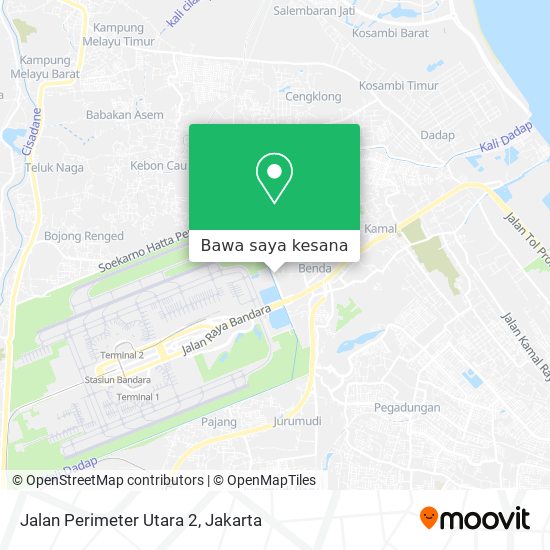 Peta Jalan Perimeter Utara 2