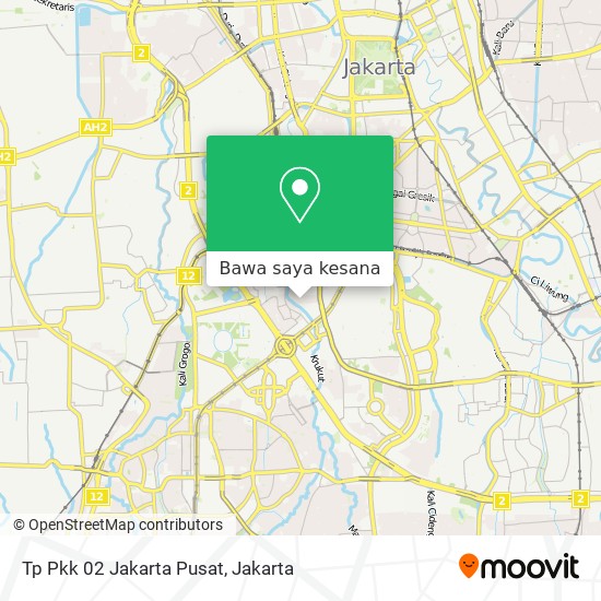 Peta Tp Pkk 02 Jakarta Pusat