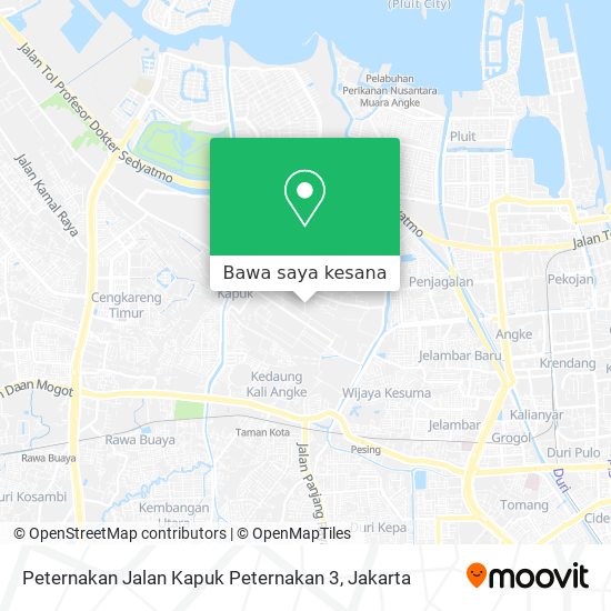 Peta Peternakan Jalan Kapuk Peternakan 3