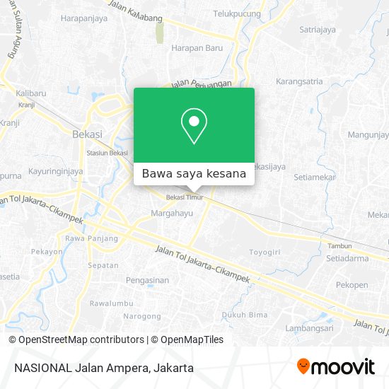 Peta NASIONAL Jalan Ampera