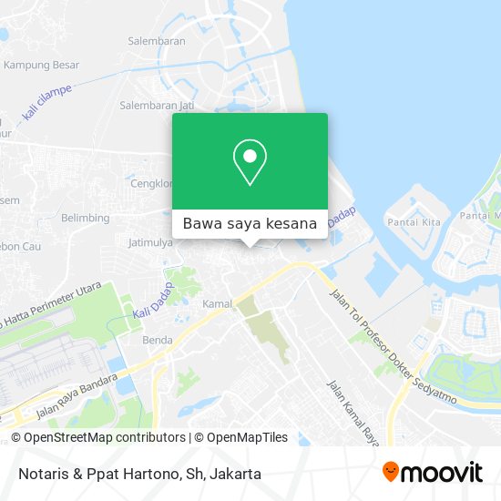 Peta Notaris & Ppat Hartono, Sh