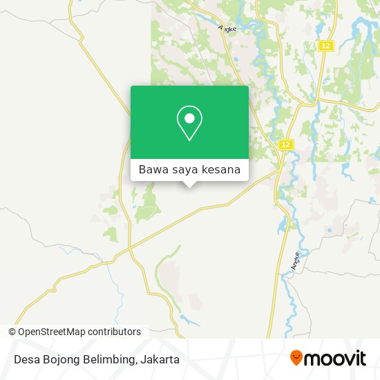 Peta Desa Bojong Belimbing