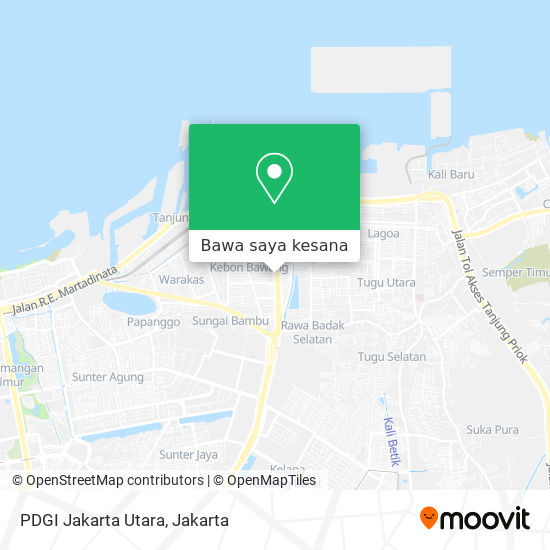 Peta PDGI Jakarta Utara