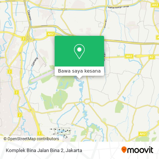 Peta Komplek Bina Jalan Bina 2