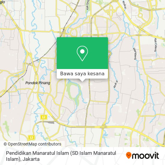 Peta Pendidikan Manaratul Islam (SD Islam Manaratul Islam)