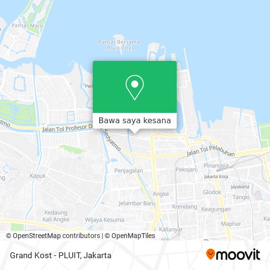 Peta Grand Kost - PLUIT