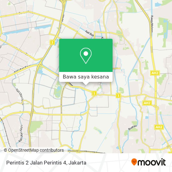 Peta Perintis 2 Jalan Perintis 4