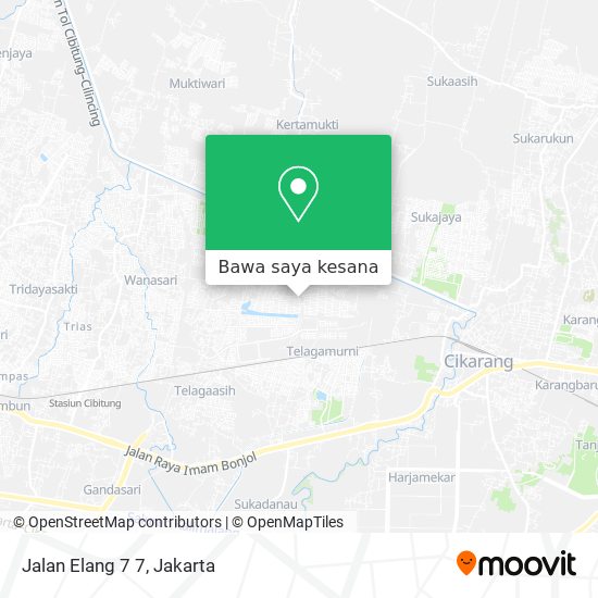 Peta Jalan Elang 7 7