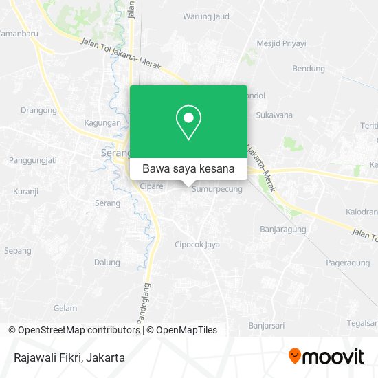 Peta Rajawali Fikri, Jalan K H Abdul Fatah Hasan Serang