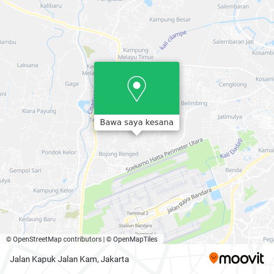 Peta Jalan Kapuk Jalan Kam