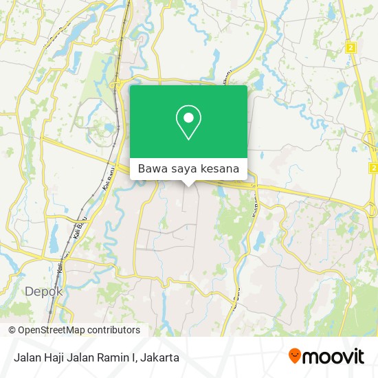 Peta Jalan Haji Jalan Ramin I