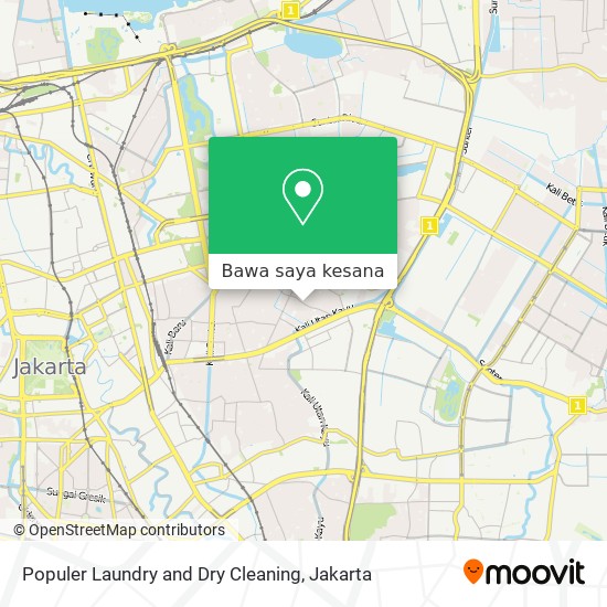 Peta Populer Laundry and Dry Cleaning