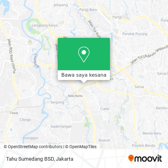 Peta Tahu Sumedang BSD