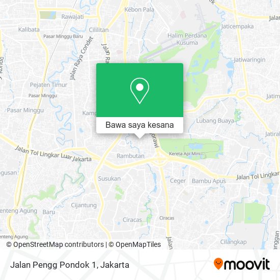 Peta Jalan Pengg Pondok 1