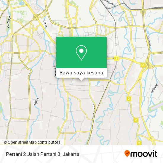 Peta Pertani 2 Jalan Pertani 3