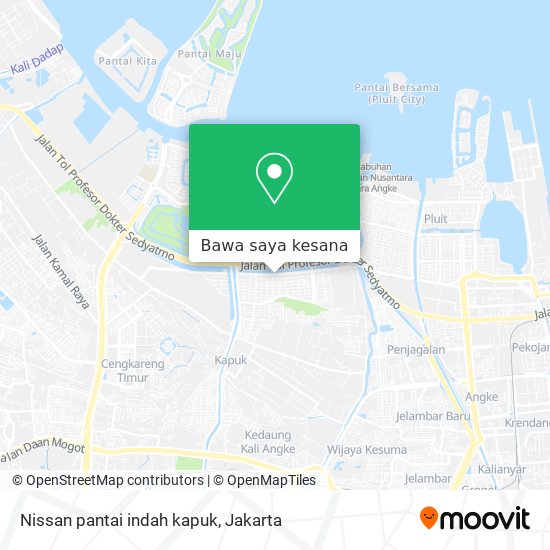 Peta Nissan pantai indah kapuk