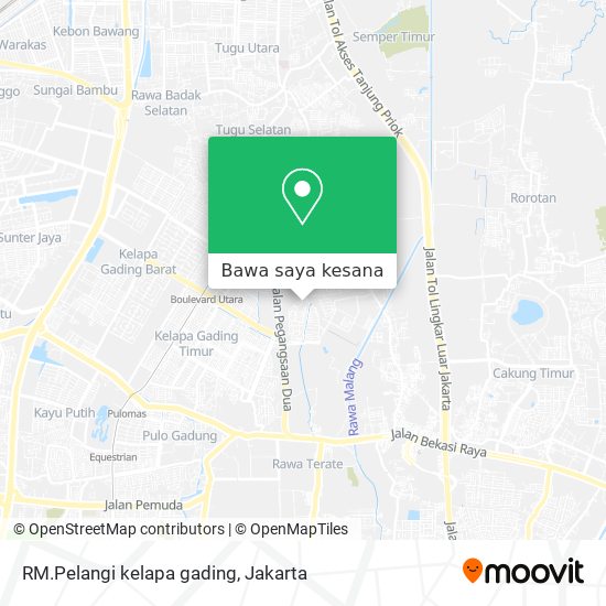 Peta RM.Pelangi kelapa gading