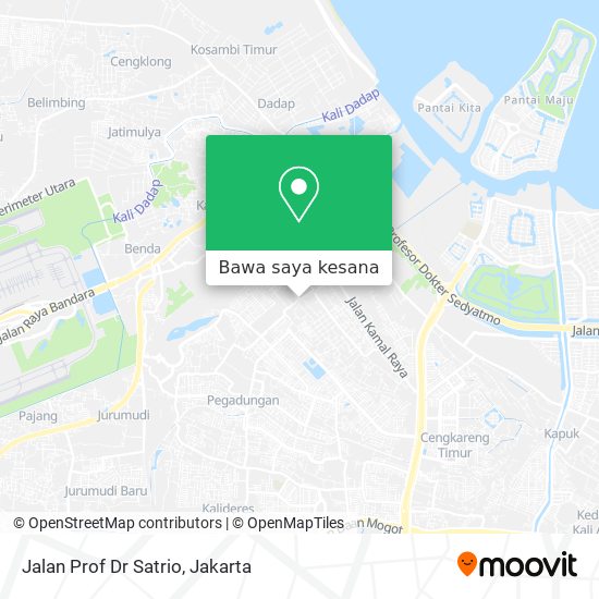 Peta Jalan Prof Dr Satrio