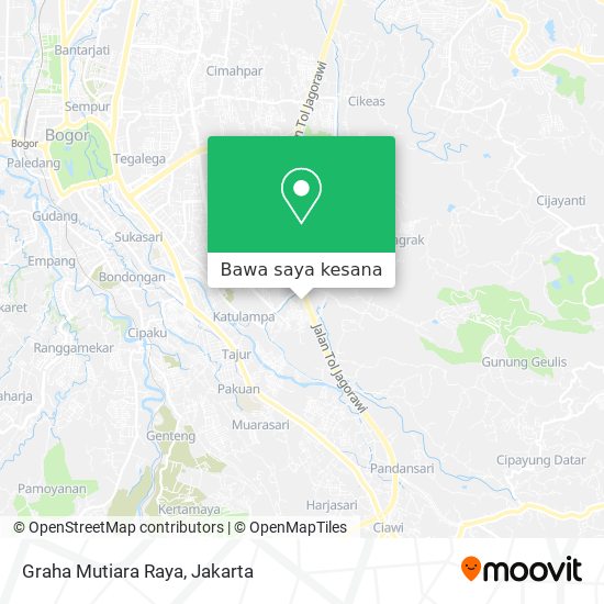 Peta Graha Mutiara Raya